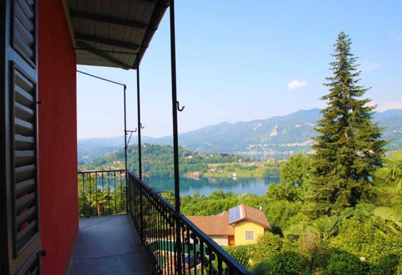 Miasino Domus Cusiana Complesso Vista Lago E Piscina מראה חיצוני תמונה