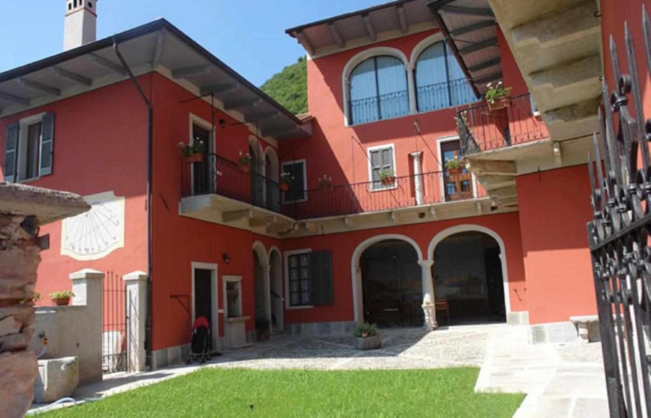 Miasino Domus Cusiana Complesso Vista Lago E Piscina מראה חיצוני תמונה