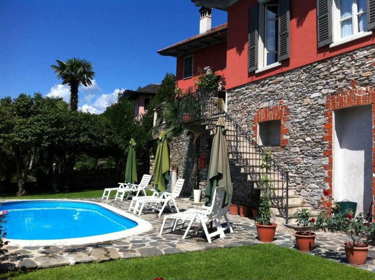 Miasino Domus Cusiana Complesso Vista Lago E Piscina מראה חיצוני תמונה